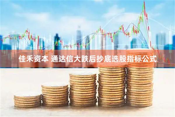 佳禾资本 通达信大跌后抄底选股指标公式