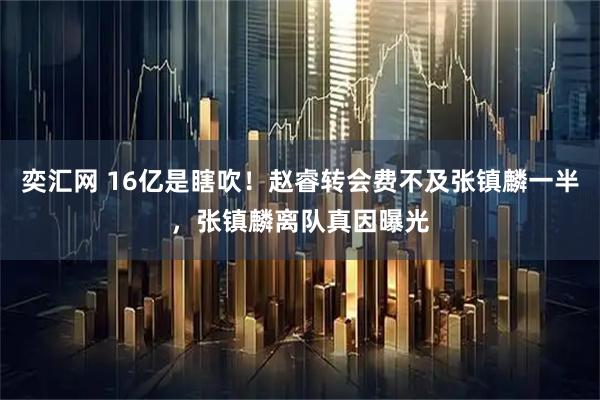 奕汇网 16亿是瞎吹！赵睿转会费不及张镇麟一半，张镇麟离队真因曝光